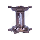 Magnesium Anodised SM Pro Hub, with the SM Pro logo etched on the side