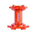 Orange Anodised SM Pro Hub, with the SM Pro logo etched on the side