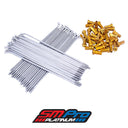 Speedway & Grasstrack - Juego de radios traseros de 19"