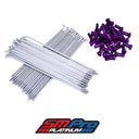 Honda CRF 110 F - Juego de radios traseros de 12" - Buje OEM (13 en adelante)