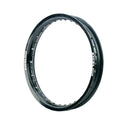 rear gloss black rim with Excel one branding