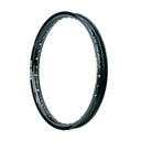 Gloss black Excel One rim on a white background