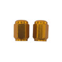 Air Dust Cap - Pair - Gold