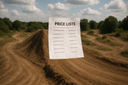 can you change the text from "PRICE LIST" to "PRICE LISTS"
